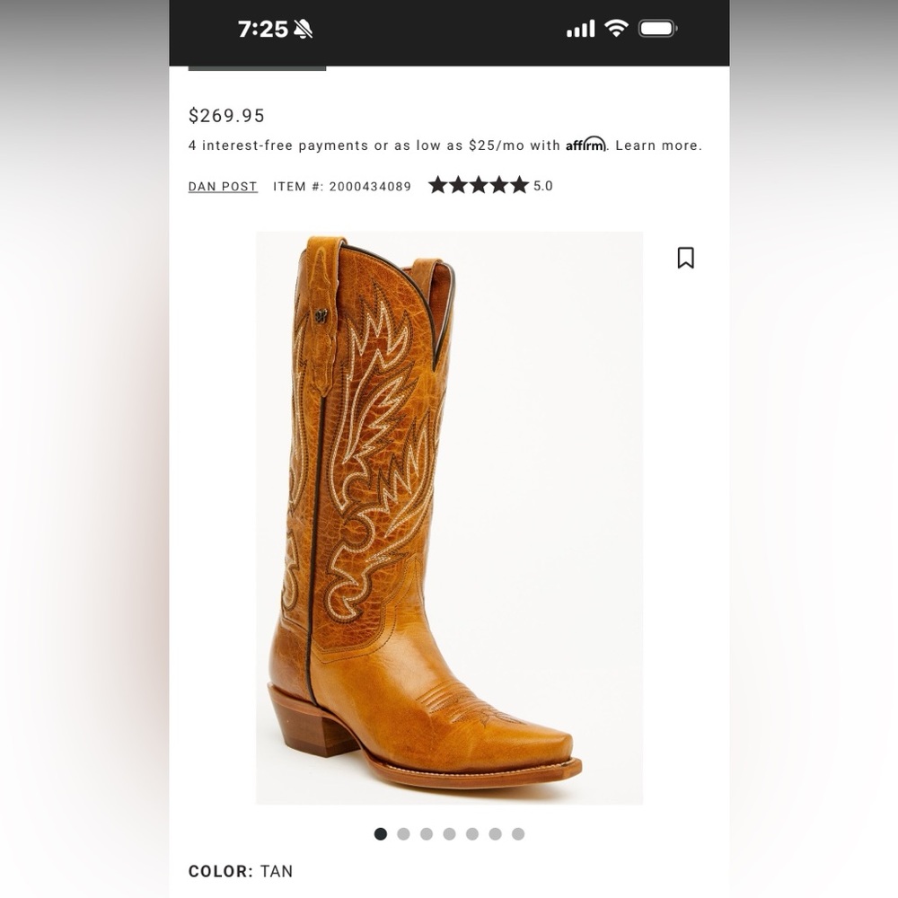 Dan Post Katy boots